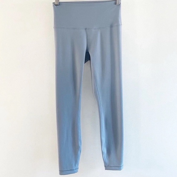 Lululemon Wunder Train High Rise Tight Chambray Blue 25” - Picture 3 of 7